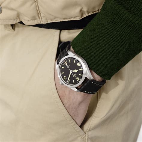 tudor ranger black strap|tudor ranger 39mm strap.